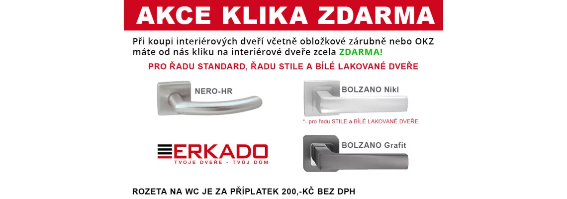 Akce! Klika Zdarma! - UKONČENA Akce! Klika Zdarma! - UKONČENA