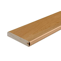 Dubový práh s těsněním - Dub Přírodní lakovaný, 20 x 940 mm Dubový práh s těsněním - Dub Přírodní lakovaný, 20 x 940 mm