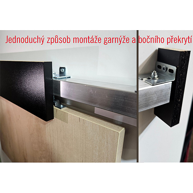 Posuvné dveře na stěnu WERDI PLUS - komplet (dveře + garnýž + kolejnice) Posuvné dveře na stěnu WERDI PLUS - komplet (dveře + garnýž + kolejnice)