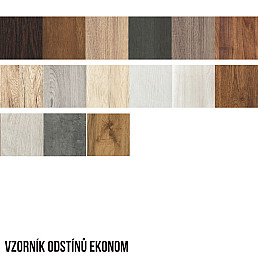 Vzorník odstínů EKONOM Vzorník odstínů EKONOM