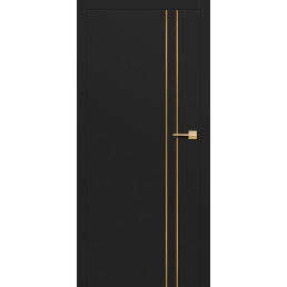 Intersie Lux Broušené Zlato 404 - Výška 210 cm