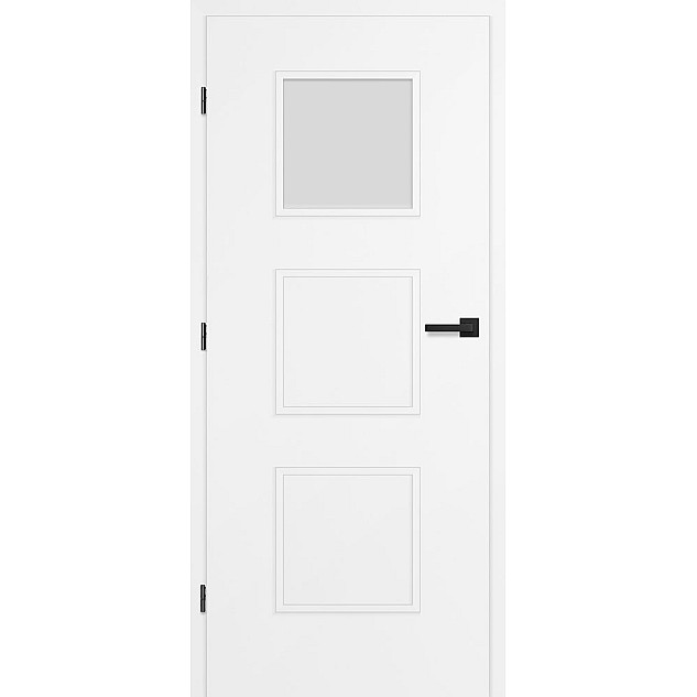 Interiérové dveře MENTON 3 - Bílý ST CPL, Výška 210 cm