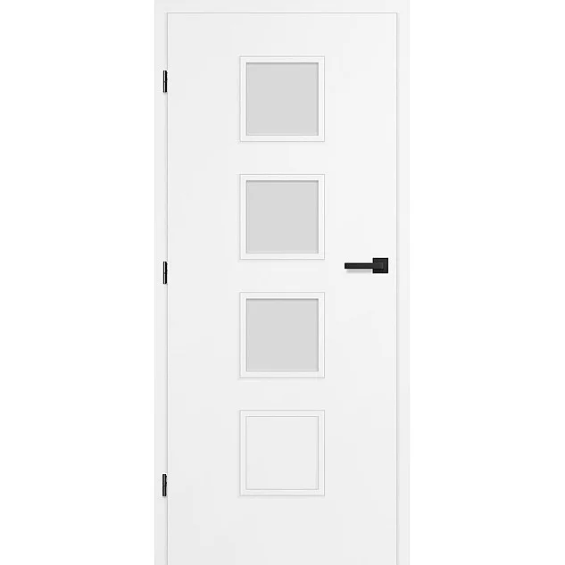 Interiérové dveře MENTON 6 - Bílý ST CPL, Výška 210 cm