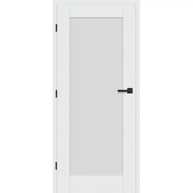 Interiérové dveře FRÉZIE 3 - Kůra bílá PREMIUM