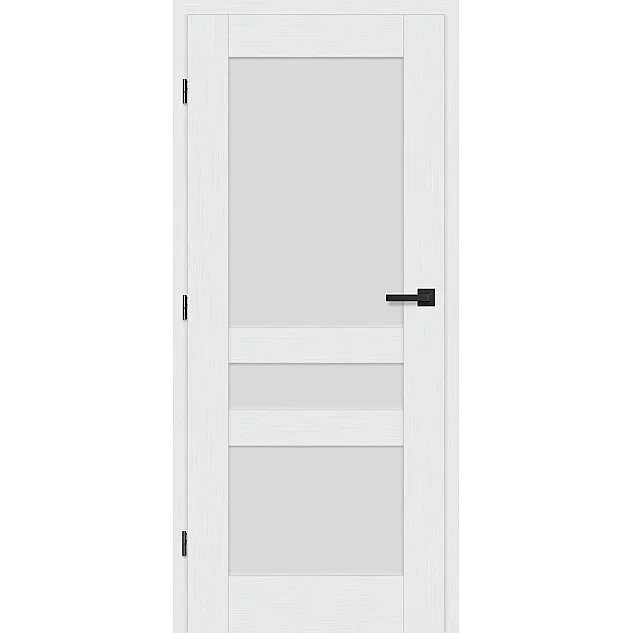 Interiérové dveře Nemézie 1 - Kůra bílá PREMIUM