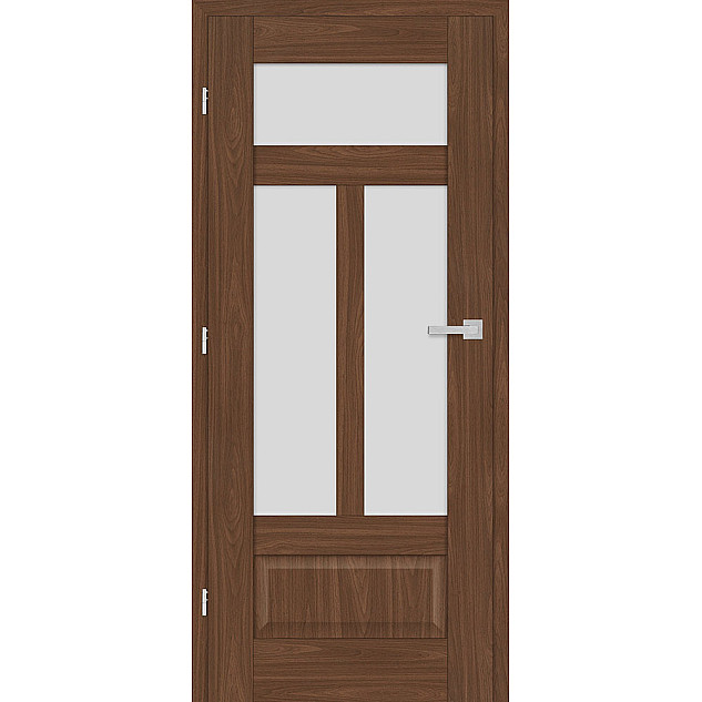 Nemézie 9 - Ořech PREMIUM Interiérové dveře Nemézie 9 - Ořech PREMIUM
