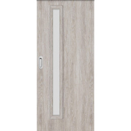 Posuvné dveře do pouzdra Eko 1 - Dub šedý Greko Posuvné dveře do pouzdra Eko 1 - Dub šedý Greko