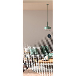 Posuvné skleněné dveře do pouzdra Graf 53