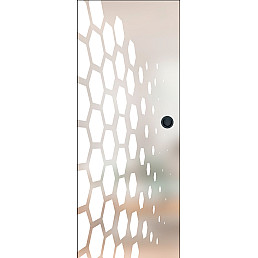 Posuvné skleněné dveře do pouzdra Graf 59