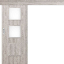 Posuvné dveře na stěnu MENTON 1, 2, 3, 4 - Výška 210 cm