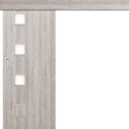 Posuvné dveře na stěnu MENTON 9, 10, 11, 12 (Výška 210 cm)