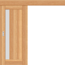 Posuvné dveře na stěnu Frézie 1 - Dub 3D Greko Posuvné dveře na stěnu Frézie 1 - Dub 3D Greko