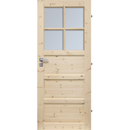 Dřevěné dveře Manchester 4S