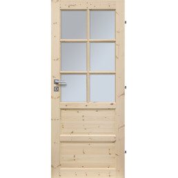 Dřevěné dveře Manchester 6S