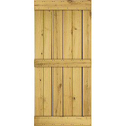 Dřevěné posuvné dveře MODERN RUSTIC E Dřevěné posuvné dveře MODERN RUSTIC E