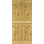 Dřevěné posuvné dveře MODERN RUSTIC E - Dub Rustik