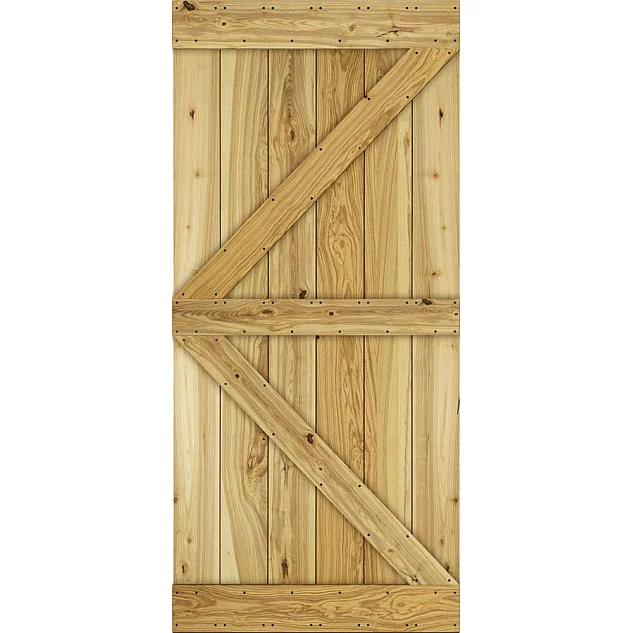 Dřevěné posuvné dveře MODERN RUSTIC K - Jasan Sukatý