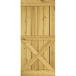 Dřevěné posuvné dveře MODERN RUSTIC X Dřevěné posuvné dveře MODERN RUSTIC X