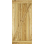 Dřevěné posuvné dveře MODERN RUSTIC Z - Jasan Sukatý