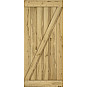 Dřevěné posuvné dveře MODERN RUSTIC Z - Dub Trám Svislý