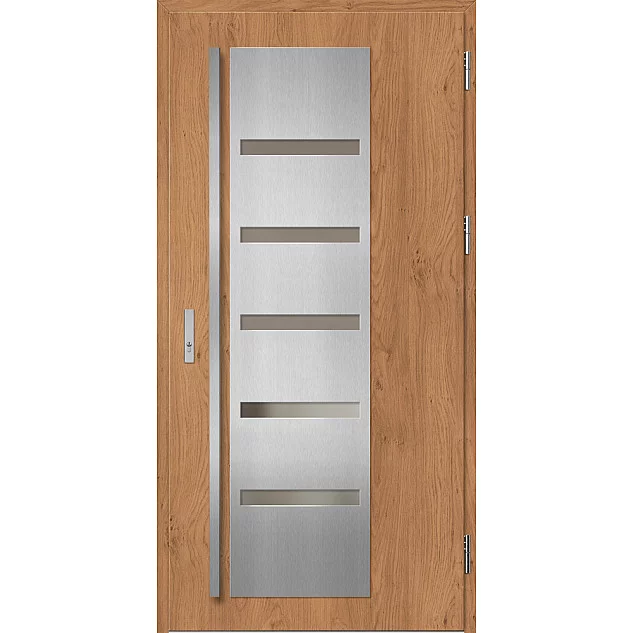 Ocelové vchodové dveře - AMBERG 1 - Winchester, Label Inox Ocelové vchodové dveře ERKADO - AMBERG 1 - Winchester, Label Inox