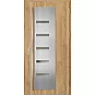Ocelové vchodové dveře - AMBERG 2 - Dub Natur, Label Inox Ocelové vchodové dveře ERKADO - AMBERG 2 - Dub Natur, Label Inox