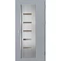 Ocelové vchodové dveře - AMBERG 2 - Šedá, Label Inox Ocelové vchodové dveře ERKADO - AMBERG 2 - Šedá, Label Inox