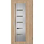 Ocelové vchodové dveře - AMBERG 2 - Surový Dub, Label Inox Ocelové vchodové dveře ERKADO - AMBERG 2 - Surový Dub, Label Inox