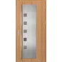 Ocelové vchodové dveře - AMBERG 4 - Borovice horská, Label Inox Ocelové vchodové dveře ERKADO - AMBERG 4 - Borovice horská, Label Inox