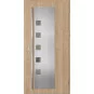 Ocelové vchodové dveře - AMBERG 4 - Surový Dub, Label Inox Ocelové vchodové dveře ERKADO - AMBERG 4 - Surový Dub, Label Inox