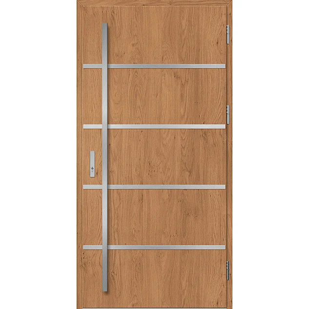 Ocelové vchodové dveře - BIENE 1 - Winchester, Label Inox Ocelové vchodové dveře ERKADO - BIENE 1 - Winchester, Label Inox
