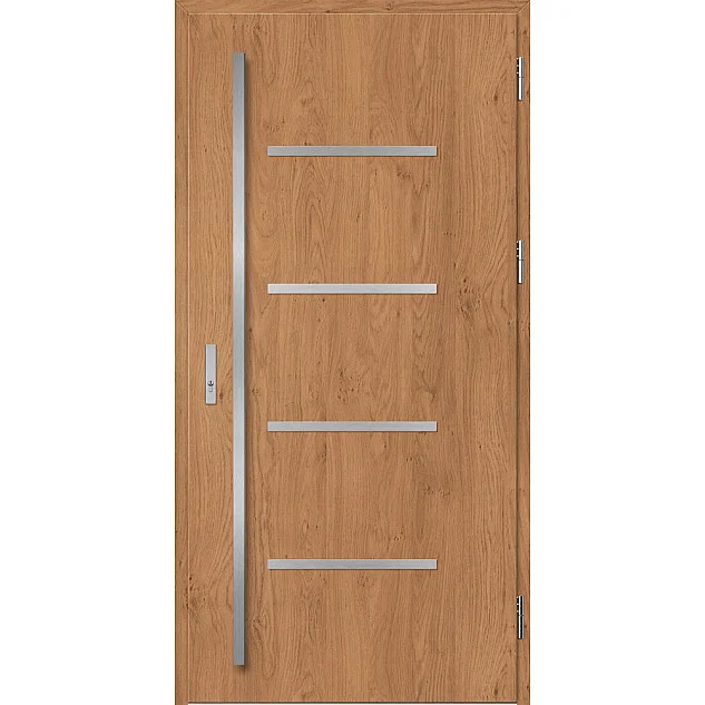 Ocelové vchodové dveře - BIENE 3 - Winchester, Label Inox Ocelové vchodové dveře ERKADO - BIENE 3 - Winchester, Label Inox