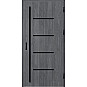 Ocelové vchodové dveře ERKADO - BIENE 3 - Dub Antracit, Stamp Black