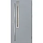 Ocelové vchodové dveře - FRYBURG 3 - Šedá, Label Inox Ocelové vchodové dveře ERKADO - FRYBURG 3 - Šedá, Label Inox