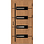 Ocelové vchodové dveře - KREBEN 5 - Winchester, Label Black Ocelové vchodové dveře ERKADO - KREBEN 5 - Winchester, Label Black