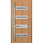 Ocelové vchodové dveře - KREBEN 6 - Borovice horská, Label Inox Ocelové vchodové dveře ERKADO - KREBEN 6 - Borovice horská, Label Inox