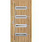 Ocelové vchodové dveře - KREBEN 6 - Dub Natur, Label Inox Ocelové vchodové dveře ERKADO - KREBEN 6 - Dub Natur, Label Inox