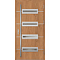 Ocelové vchodové dveře - KREBEN 6 - Winchester, Label Inox Ocelové vchodové dveře ERKADO - KREBEN 6 - Winchester, Label Inox