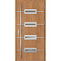 Ocelové vchodové dveře - KREBEN 7 - Winchester, Label Inox Ocelové vchodové dveře ERKADO - KREBEN 7 - Winchester, Label Inox