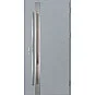 Ocelové vchodové dveře - LANGEN 1 - Šedá, Label Inox Ocelové vchodové dveře ERKADO - LANGEN 1 - Šedá, Label Inox