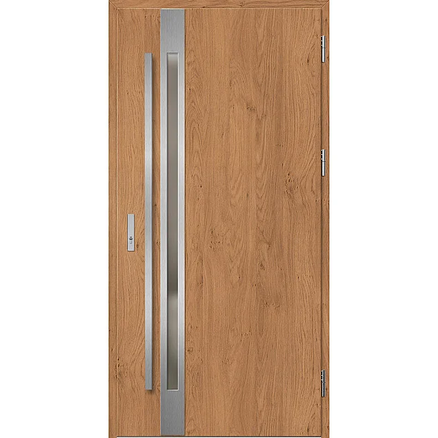 Ocelové vchodové dveře - LANGEN 1 - Winchester, Label Inox Ocelové vchodové dveře ERKADO - LANGEN 1 - Winchester, Label Inox