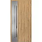 Ocelové vchodové dveře - LANGEN 2 - Dub Natur, Label Inox Ocelové vchodové dveře ERKADO - LANGEN 2 - Dub Natur, Label Inox