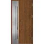 Ocelové vchodové dveře - LANGEN 2 - Ořech, Label Inox Ocelové vchodové dveře ERKADO - LANGEN 2 - Ořech, Label Inox