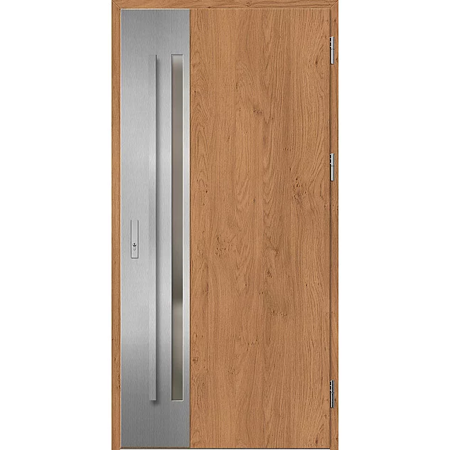 Ocelové vchodové dveře - LANGEN 2 - Winchester, Label Inox Ocelové vchodové dveře ERKADO - LANGEN 2 - Winchester, Label Inox