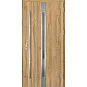 Ocelové vchodové dveře - LANGEN 4 - Dub Natur, Label Inox Ocelové vchodové dveře ERKADO - LANGEN 4 - Dub Natur, Label Inox