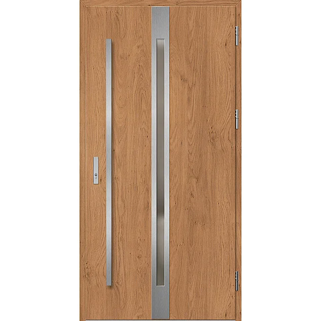 Ocelové vchodové dveře - LANGEN 4 - Winchester, Label Inox Ocelové vchodové dveře ERKADO - LANGEN 4 - Winchester, Label Inox