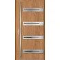 Ocelové vchodové dveře - LEOBEN 2 - Winchester, Label Inox Ocelové vchodové dveře ERKADO - LEOBEN 2 - Winchester, Label Inox