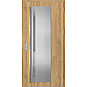 Ocelové vchodové dveře - LINDEN 1 - Dub Natur, Label Inox Ocelové vchodové dveře ERKADO - LINDEN 1 - Dub Natur, Label Inox