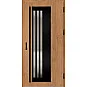 Ocelové vchodové dveře - LINDEN 3 - Winchester, Label Black Ocelové vchodové dveře ERKADO - LINDEN 3 - Winchester, Label Black