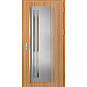 Ocelové vchodové dveře - LINDEN 5 - Borovice horská, Label Inox Ocelové vchodové dveře ERKADO - LINDEN 5 - Borovice horská, Label Inox
